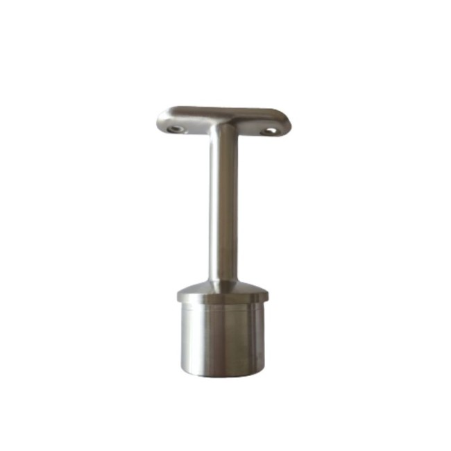 HANDRAIL SUPPORT CURVED TOP (ΙΝΟΧ 304)(Φ42) H81
