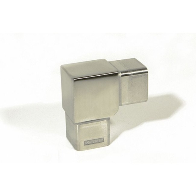 CONNECT ELBOW (INOX 304) 90 DEGREE (L) H25 40X40X2mm.