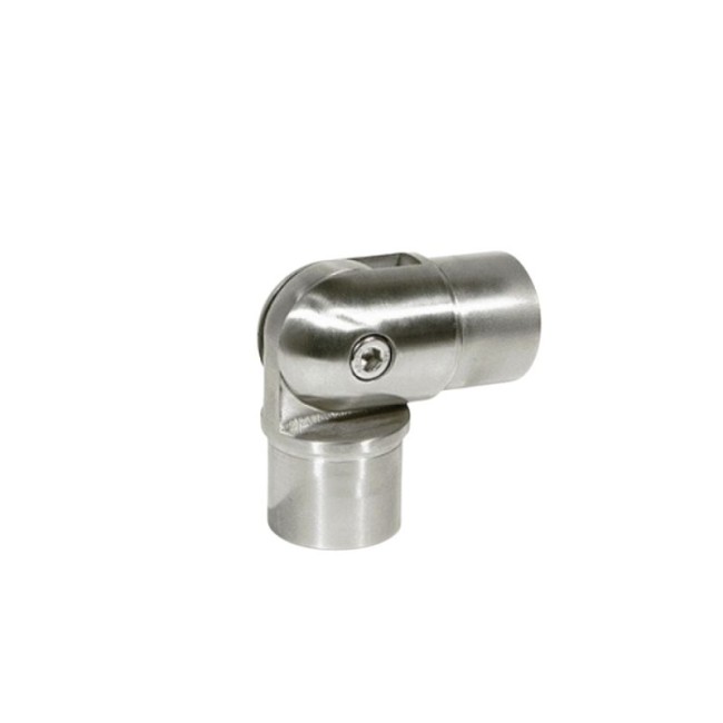 CONNECT ELBOW ADJUSTABLE (ΙΝΟΧ 304)(Φ42) H30