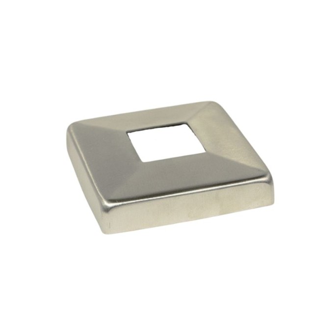 COVER PLATE 4 HANDRAIL 40X40 (INOX 340) 110X110X25mm.