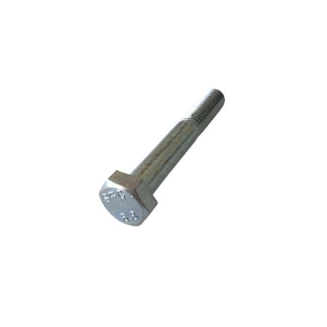 GALV. HEX. HEAD BOLTS (NO FULL THREAD) METRIC DIN.931/8.8 M08X55 ΜΜ.