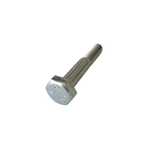 GALV. HEX. HEAD BOLTS (NO FULL THREAD) METRIC DIN.931/8.8 M10X60 ΜΜ.