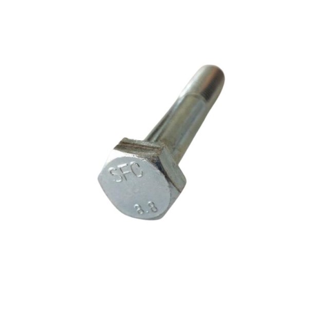 GALV. HEX. HEAD BOLTS (NO FULL THREAD) METRIC DIN.931/8.8 M12X75 ΜΜ.