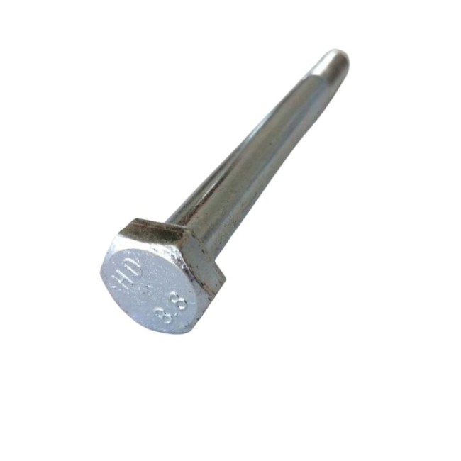 GALV. HEX. HEAD BOLTS (NO FULL THREAD) METRIC DIN.931/8.8 M12X140 ΜΜ.