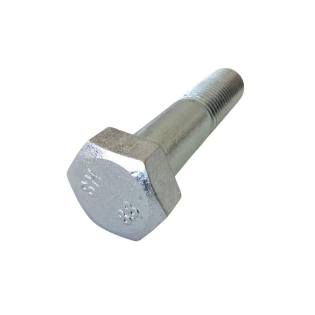 GALV. HEX. HEAD BOLTS (NO FULL THREAD) METRIC DIN.931/8.8 M24X110 ΜΜ.