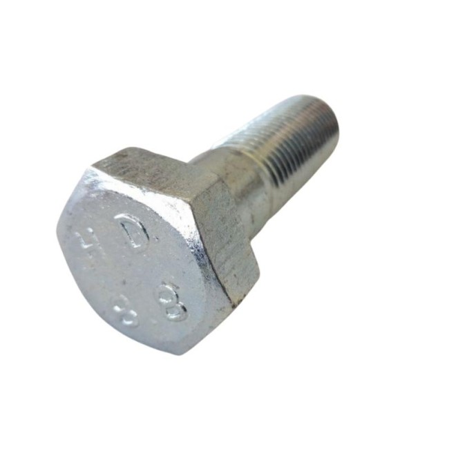 GALV. HEX. HEAD BOLTS (NO FULL THREAD) METRIC DIN.931/8.8 M27X90 ΜΜ.