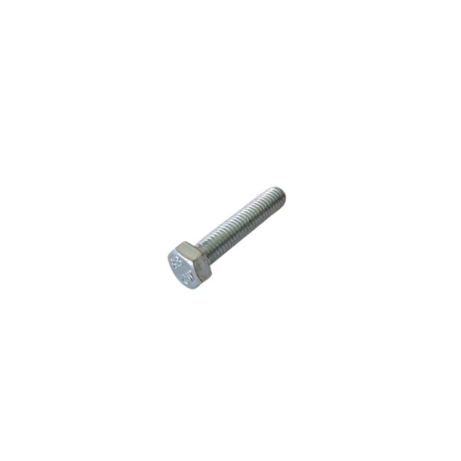 GALV. HEX. HEAD BOLTS (FULL THREAD) METRIC DIN.933/8.8 M05X25 ΜΜ.