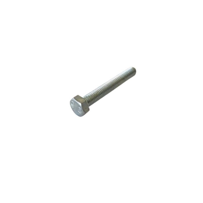 GALV. HEX. HEAD BOLTS (FULL THREAD) METRIC DIN.933/8.8 M05X35 ΜΜ.