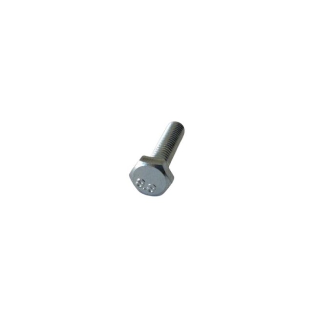 GALV. HEX. HEAD BOLTS (FULL THREAD) METRIC DIN.933/8.8 M06X25 ΜΜ.