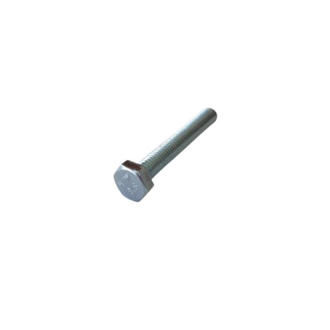 GALV. HEX. HEAD BOLTS (FULL THREAD) METRIC DIN.933/8.8 M06X45 ΜΜ.