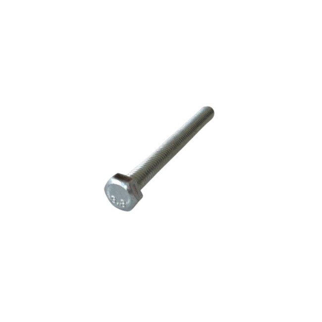 GALV. HEX. HEAD BOLTS (FULL THREAD) METRIC DIN.933/8.8 M06X60 ΜΜ.