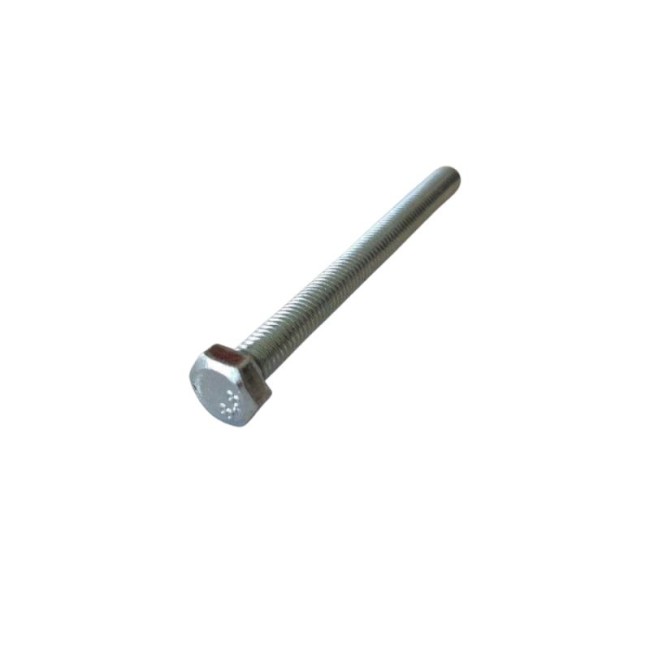 GALV. HEX. HEAD BOLTS (FULL THREAD) METRIC DIN.933/8.8 M06X70 ΜΜ.