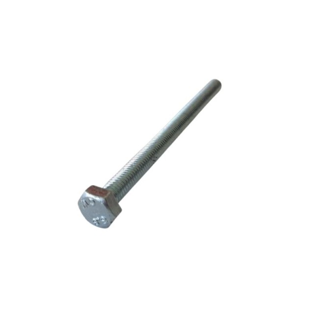 GALV. HEX. HEAD BOLTS (FULL THREAD) METRIC DIN.933/8.8 M06X90 ΜΜ.