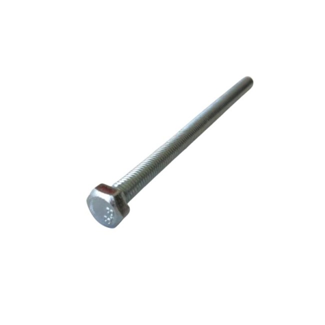 GALV. HEX. HEAD BOLTS (FULL THREAD) METRIC DIN.933/8.8 M06X100 ΜΜ.