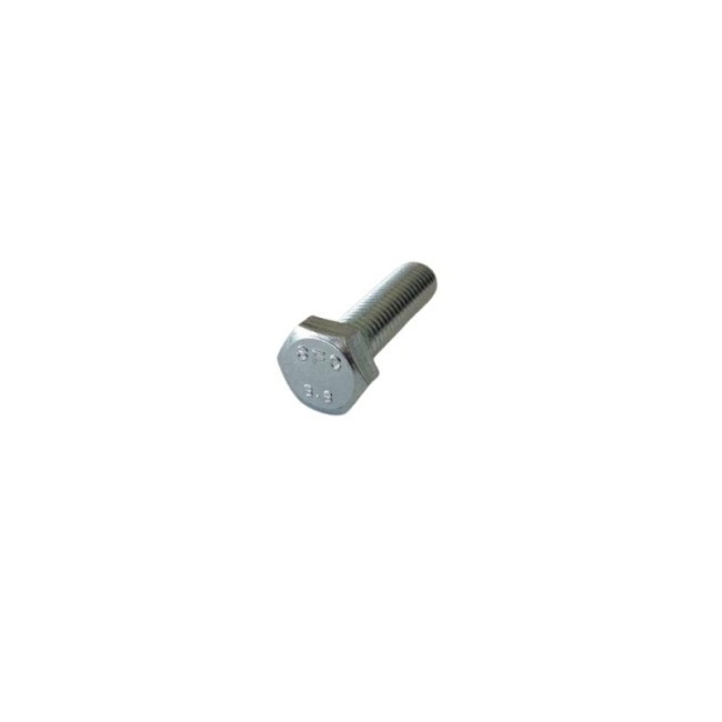 GALV. HEX. HEAD BOLTS (FULL THREAD) METRIC DIN.933/8.8 M08X30 ΜΜ.