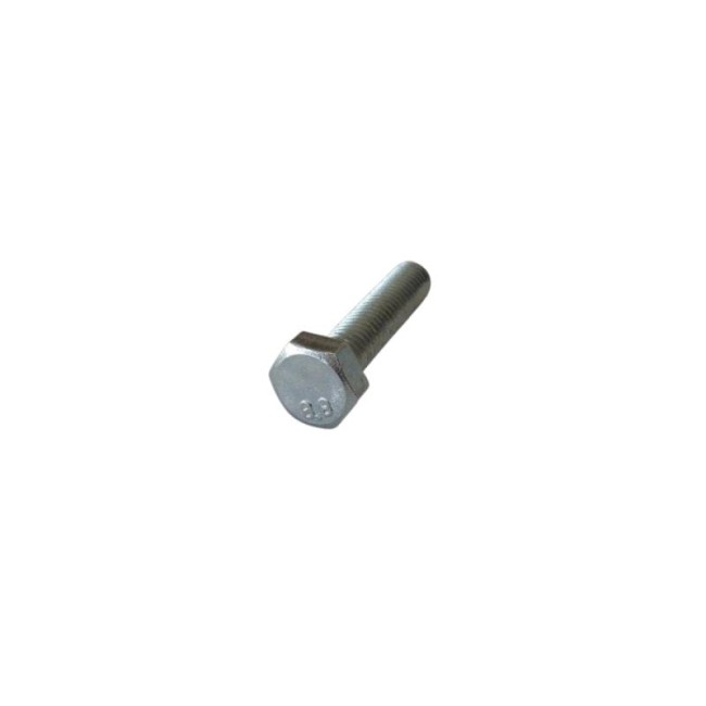 GALV. HEX. HEAD BOLTS (FULL THREAD) METRIC DIN.933/8.8 M08X35 ΜΜ.