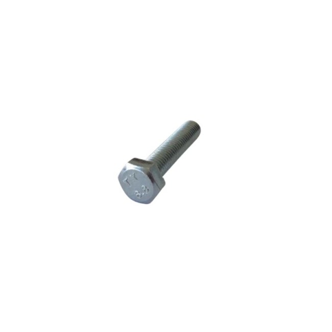 GALV. HEX. HEAD BOLTS (FULL THREAD) METRIC DIN.933/8.8 M08X40 ΜΜ.