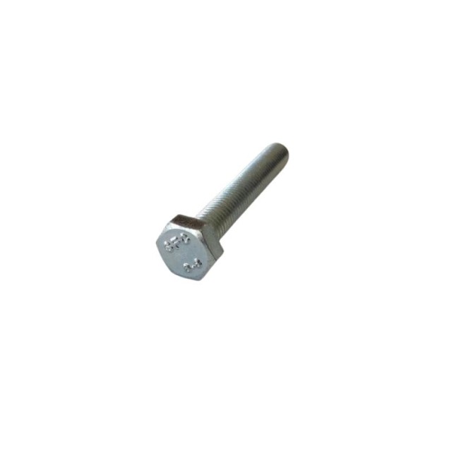 GALV. HEX. HEAD BOLTS (FULL THREAD) METRIC DIN.933/8.8 M08X55 ΜΜ.