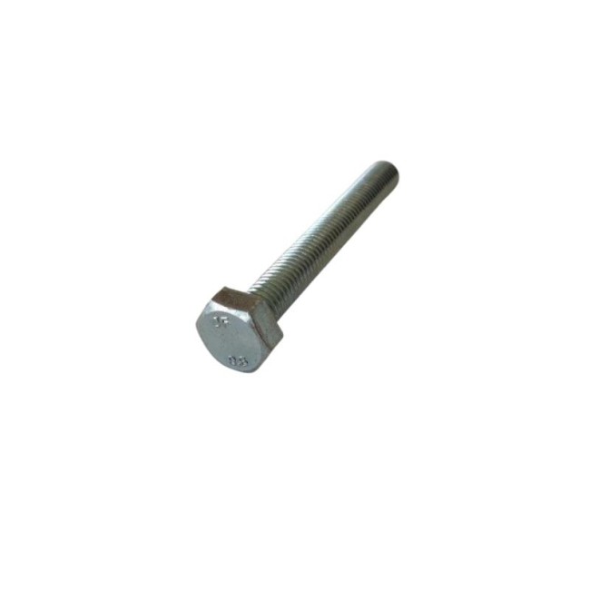 GALV. HEX. HEAD BOLTS (FULL THREAD) METRIC DIN.933/8.8 M08X65 ΜΜ.