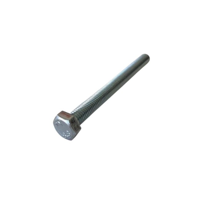 GALV. HEX. HEAD BOLTS (FULL THREAD) METRIC DIN.933/8.8 M08X90 ΜΜ.