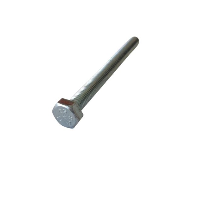 GALV. HEX. HEAD BOLTS (FULL THREAD) METRIC DIN.933/8.8 M08X100 ΜΜ.