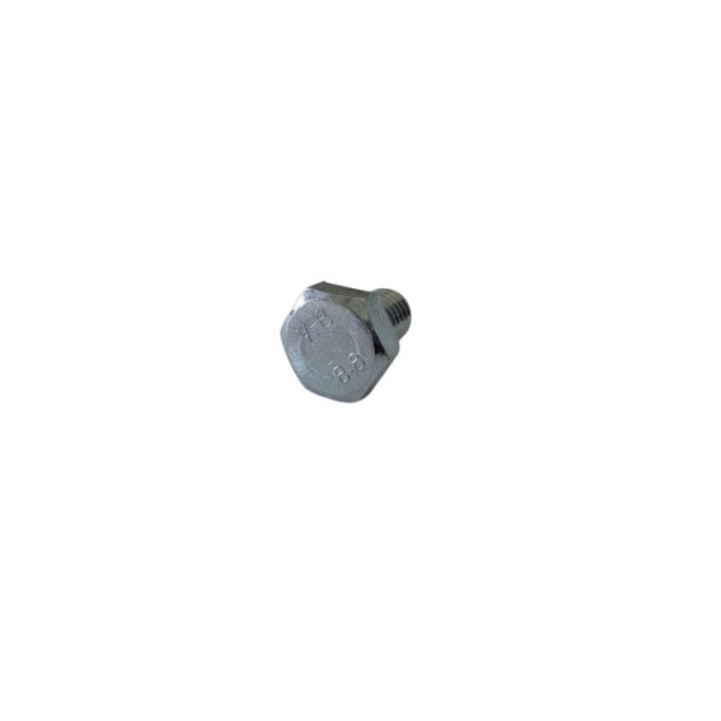 GALV. HEX. HEAD BOLTS (FULL THREAD) METRIC DIN.933/8.8 M10X16 ΜΜ.