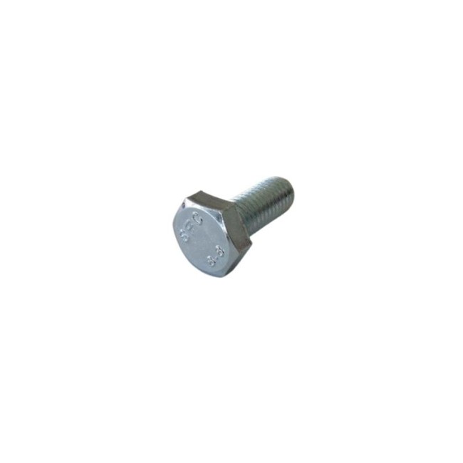 GALV. HEX. HEAD BOLTS (FULL THREAD) METRIC DIN.933/8.8 M10X25 ΜΜ.