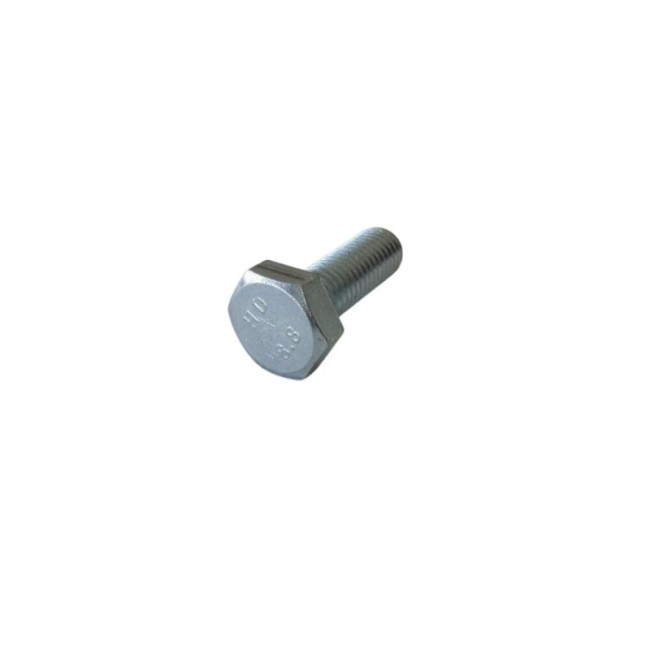 GALV. HEX. HEAD BOLTS (FULL THREAD) METRIC DIN.933/8.8 M10X30 ΜΜ.