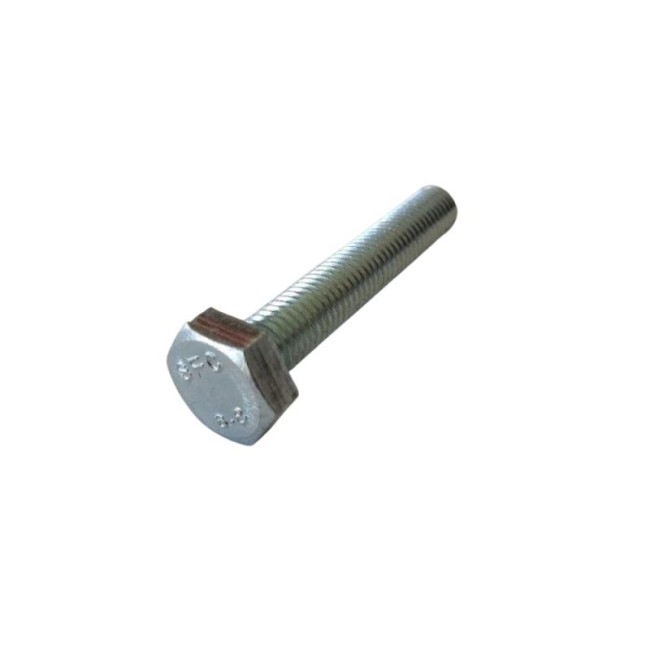 GALV. HEX. HEAD BOLTS (FULL THREAD) METRIC DIN.933/8.8 M10X60 ΜΜ.