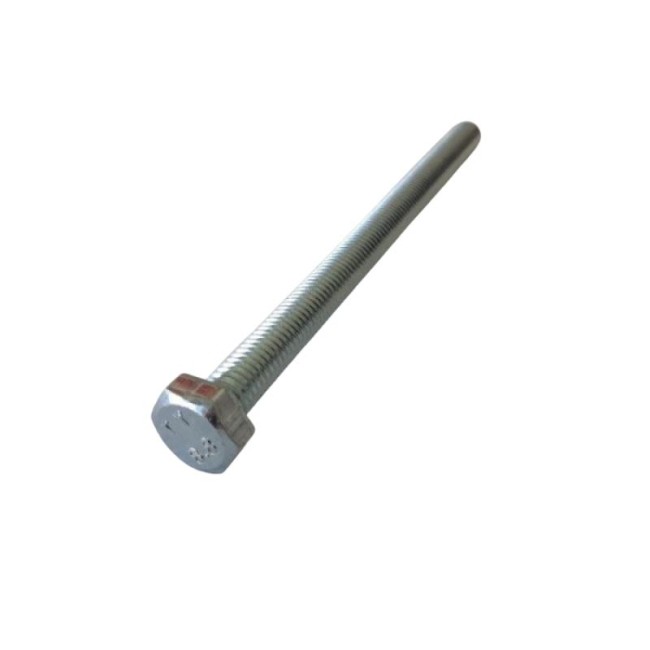 GALV. HEX. HEAD BOLTS (FULL THREAD) METRIC DIN.933/8.8 M10X140 ΜΜ.