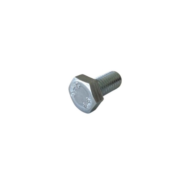 GALV. HEX. HEAD BOLTS (FULL THREAD) METRIC DIN.933/8.8 M12X25 ΜΜ.