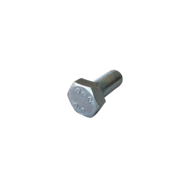 GALV. HEX. HEAD BOLTS (FULL THREAD) METRIC DIN.933/8.8 M12X30 ΜΜ.