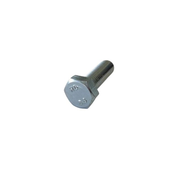 GALV. HEX. HEAD BOLTS (FULL THREAD) METRIC DIN.933/8.8 M12X40 ΜΜ.