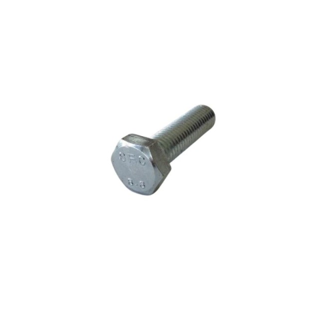 GALV. HEX. HEAD BOLTS (FULL THREAD) METRIC DIN.933/8.8 M12X45 ΜΜ.