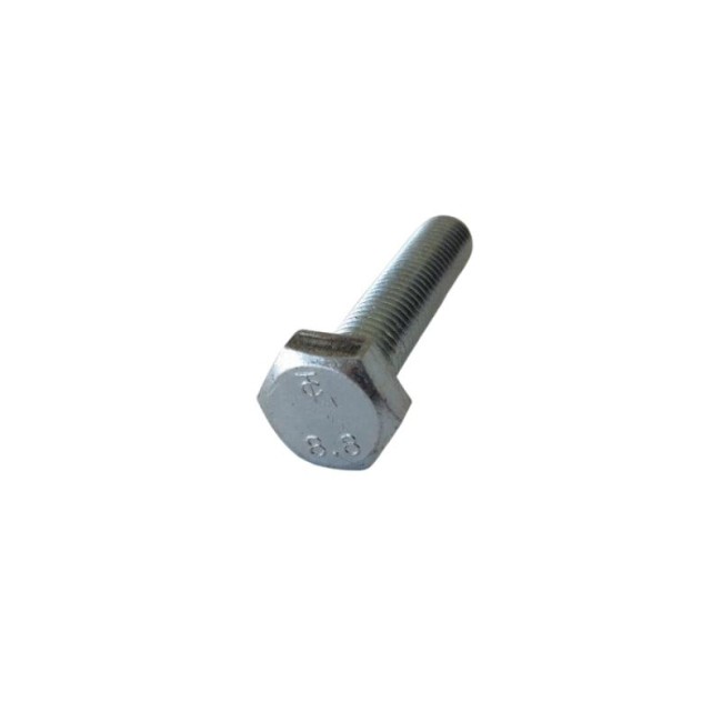 GALV. HEX. HEAD BOLTS (FULL THREAD) METRIC DIN.933/8.8 M12X55 ΜΜ.