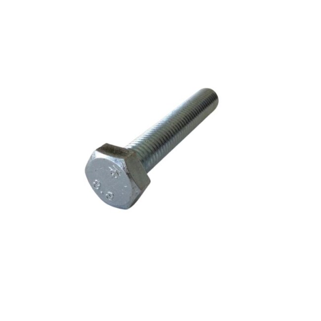 GALV. HEX. HEAD BOLTS (FULL THREAD) METRIC DIN.933/8.8 M12X65 ΜΜ.