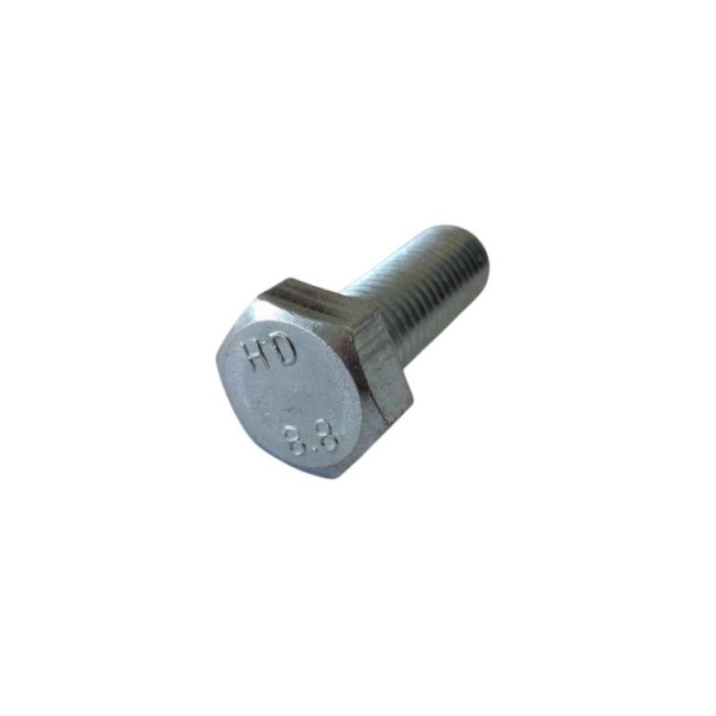 GALV. HEX. HEAD BOLTS (FULL THREAD) METRIC DIN.933/8.8 M14X40 ΜΜ.