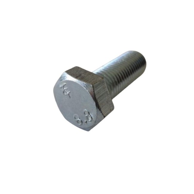 GALV. HEX. HEAD BOLTS (FULL THREAD) METRIC DIN.933/8.8 M16X45 ΜΜ.