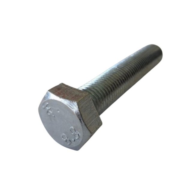 GALV. HEX. HEAD BOLTS (FULL THREAD) METRIC DIN.933/8.8 M16X90 ΜΜ.