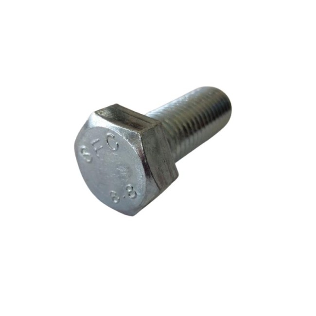 GALV. HEX. HEAD BOLTS (FULL THREAD) METRIC DIN.933/8.8 M18X50 ΜΜ.