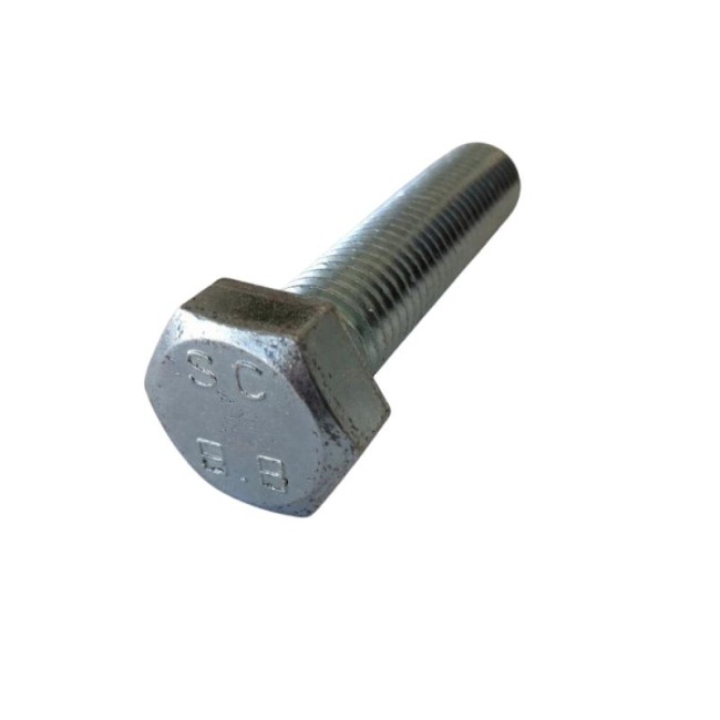 GALV. HEX. HEAD BOLTS (FULL THREAD) METRIC DIN.933/8.8 M18X80 ΜΜ.