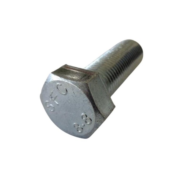 GALV. HEX. HEAD BOLTS (FULL THREAD) METRIC DIN.933/8.8 M22X70 ΜΜ.