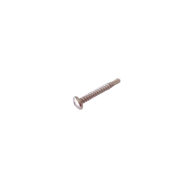 INOX SELF DRILLING SCREW PAN HEAD WITH CROSS RECEES PH2 (D.C 6) 4.8X32Β MM.