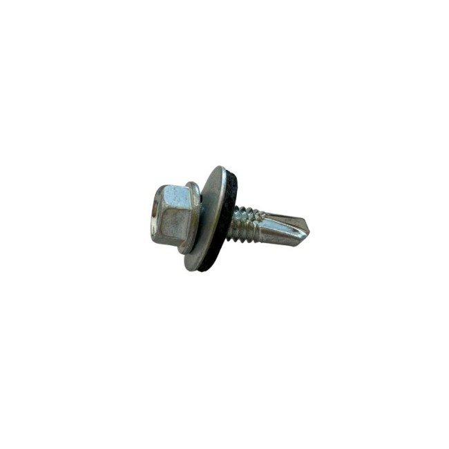 SELF DRILLING SCREWS H.W.H WITH WASHER EPDM 1/4X16 mm.(D.C 6) 5.5X19 ΜΜ.