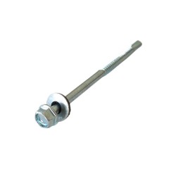 SELF DRILLING SCREWS H.W.H WITH WASHER EPDM 1/4X16 mm.(D.C 10) 6.3X110 ΜΜ. SELF DRILLING SCREWS H.W.H WITH WASHER EPDM 1/4X16 mm.(D.C 10) 6.3X110 ΜΜ.