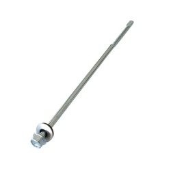 SELF DRILLING SCREWS H.W.H WITH WASHER EPDM 1/4X16 mm.(D.C 10) 6.3X200 ΜΜ. SELF DRILLING SCREWS H.W.H WITH WASHER EPDM 1/4X16 mm.(D.C 10) 6.3X200 ΜΜ.