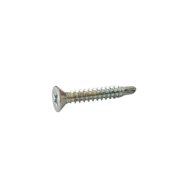 SELF DRILLING SCREW CROSS RECESSED COUNTERSUNK PHILLIPS FLAT HEAD PH2 (D.C 3) 3.9X25 MM.