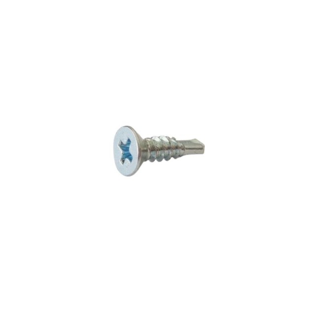 SELF DRILLING SCREW CROSS RECESSED COUNTERSUNK PHILLIPS FLAT HEAD PH2 (D.C 4) 4.2X16 MM.