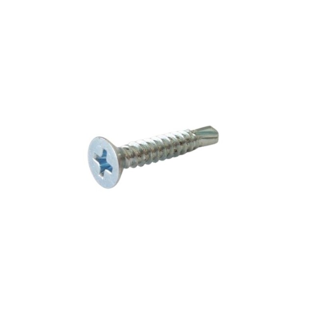 SELF DRILLING SCREW CROSS RECESSED COUNTERSUNK PHILLIPS FLAT HEAD PH2 (D.C 4) 4.2X25 MM.