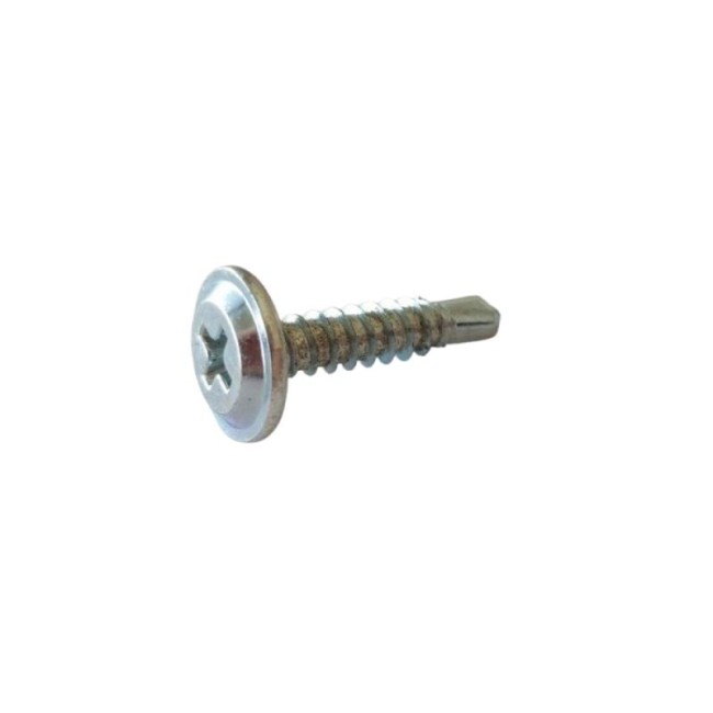 SELF DRILLING SCREW PLILLIPS WAFER HEAD GALV. NORMAL DRILL POINT PH2 (D.C 4) 4.3X20 MM.